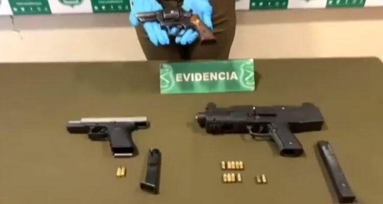 Incautan subametralladora en Pedro Aguirre Cerda tras denuncia de disparos en la vía pública