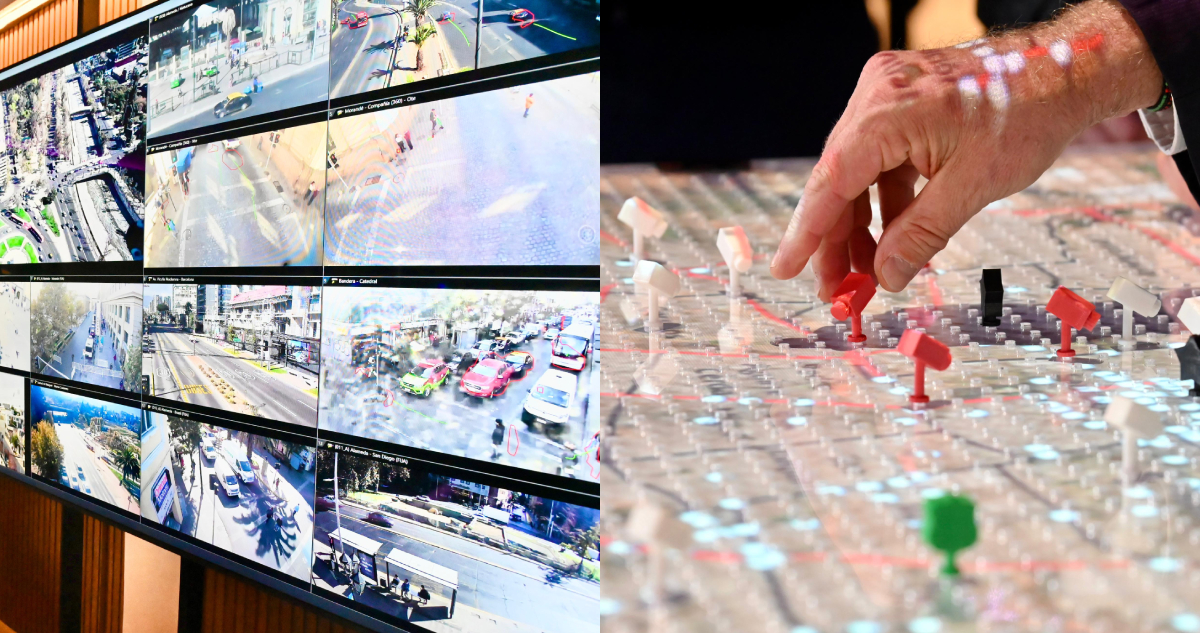 Lanzan primer sistema de televigilancia con IA en la RM: mil cámaras detectarán peligro en las calles