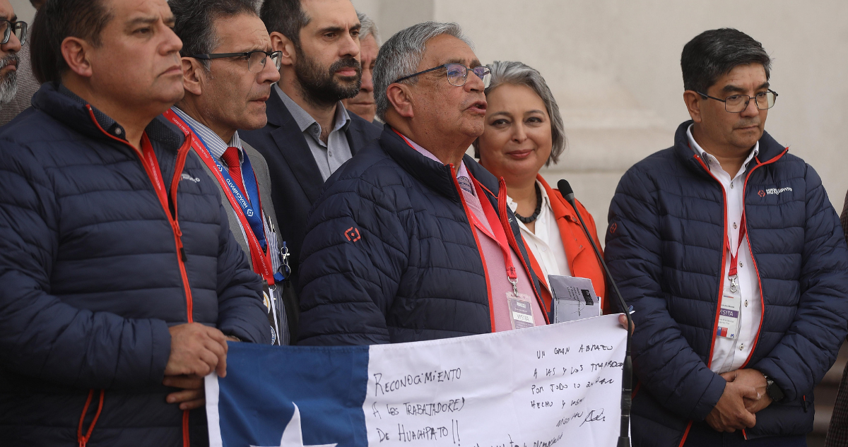 Trabajadores de Huachipato tras reunión con presidente Boric