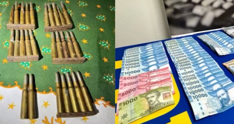 Desbaratan banda acusada de tráfico de drogas en Tomé: operativo halló municiones de guerra