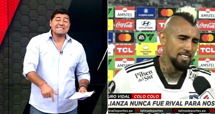 Arturo Vidal y sus dichos provocaron molestia en Perú