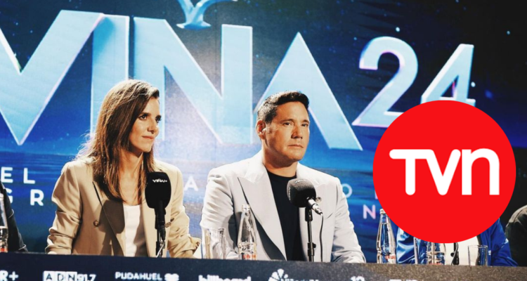 María Luisa Godoy y Francisco Saavedra en referencia a Festival de Viña