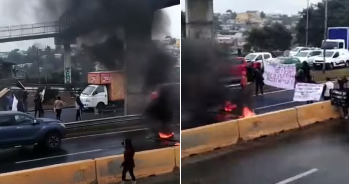 “¿Dónde está la ayuda del Estado”: Afectados por los incendios de febrero se manifestaron en Viña
