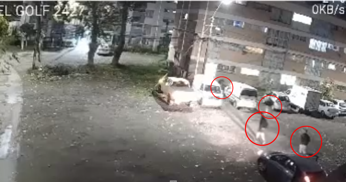 Cámara de seguridad registra violento robo de vehículo en Concepción: mujer fue atacada por 4 sujetos