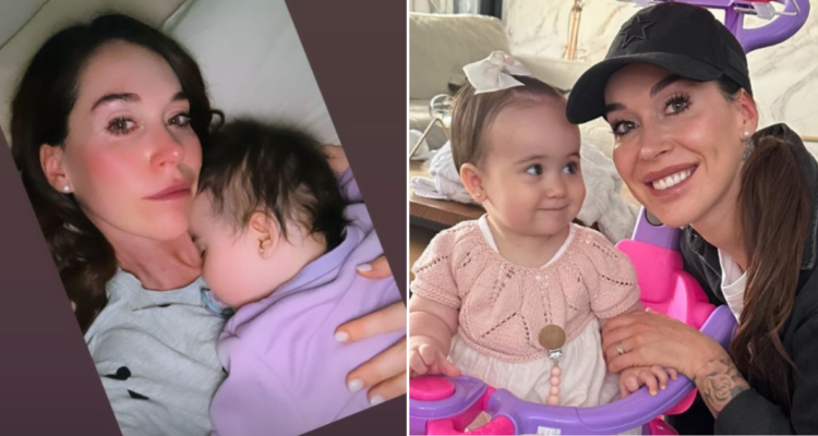 Valentina Roth y su hija