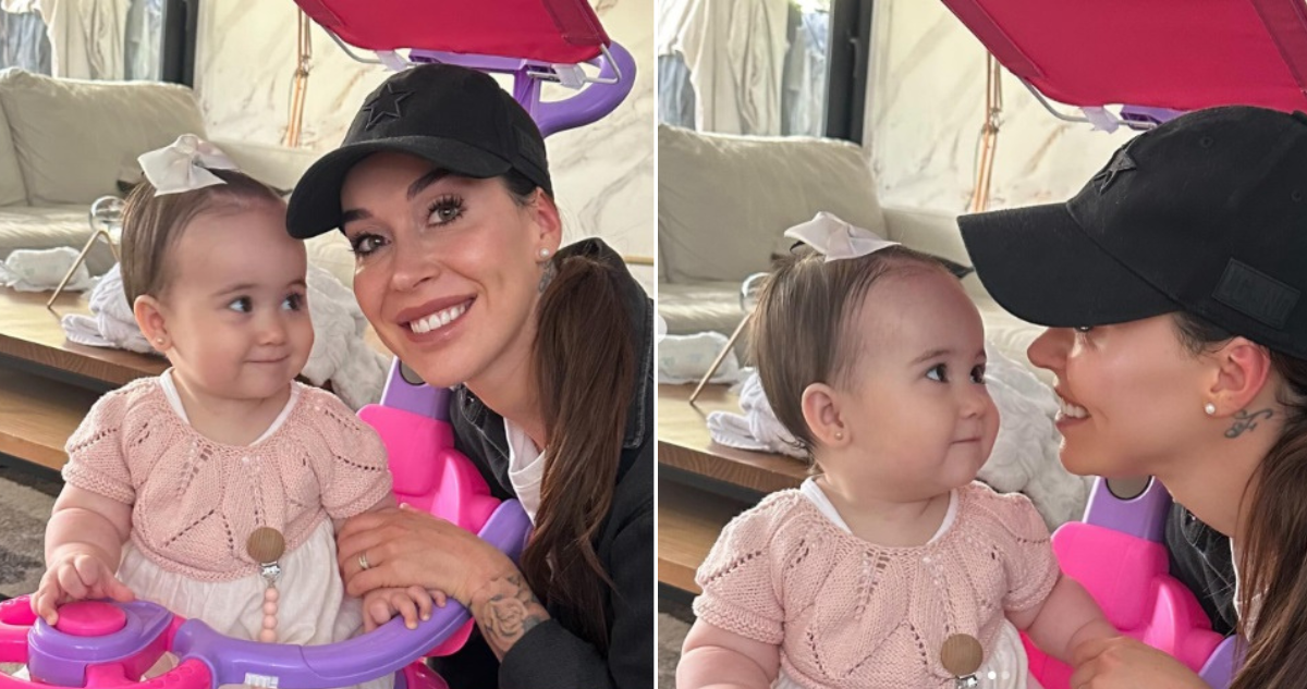 Vale Roth y su hija