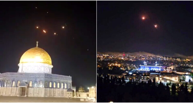 VIDEOS | Ataque sin precedentes con misiles y drones de Irán llega a Israel