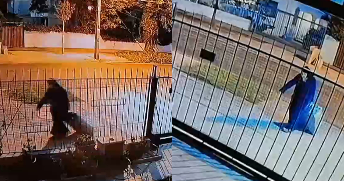 Videos muestran cuando “religiosa” trasladó maleta con cadáver dentro en vía pública de Ñuñoa