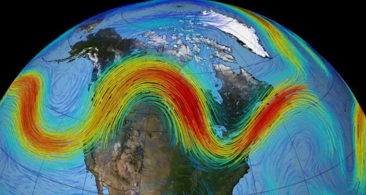 El vórtice polar ártico se invirtió y ahora gira en sentido contrario