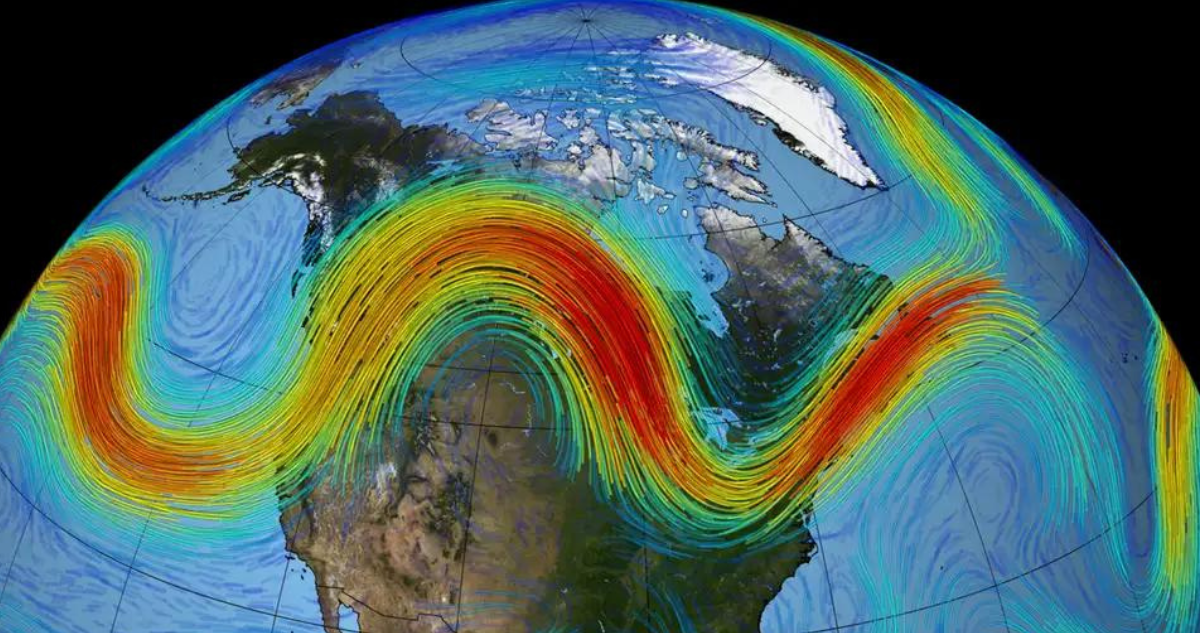 El vórtice polar ártico se invirtió y ahora gira en sentido contrario