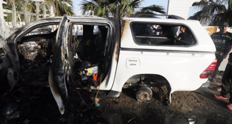 Ataque contra un convoy de la ONG World Central Kitchen