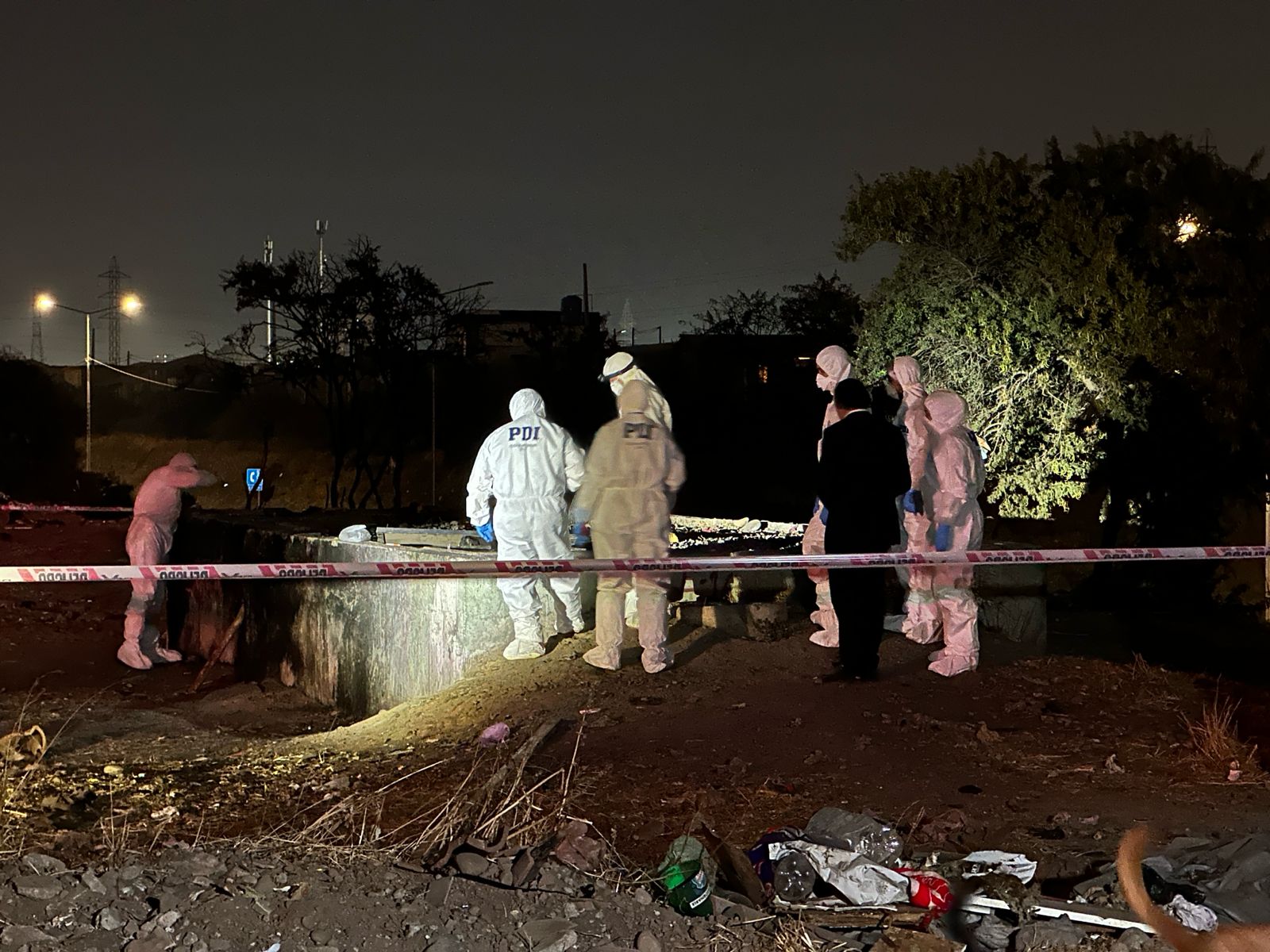 Encuentran a un mujer muerta al interior de una cámara eléctrica en Cerrillos