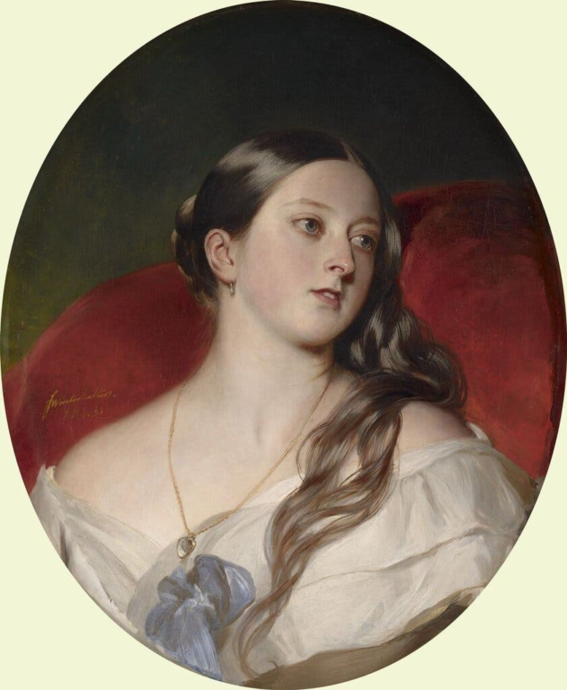 Retrato de la reina Victoria