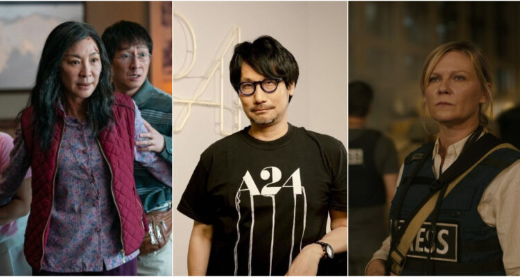 Películas de la productora A24