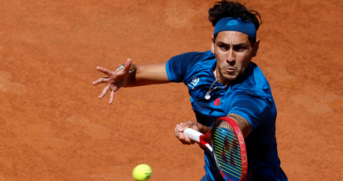 Alejandro Tabilo sigue la senda de la victoria en el Masters de Roma.