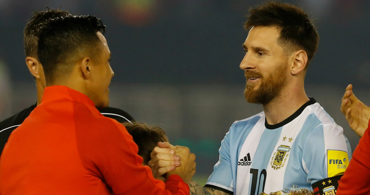 Alexis Sánchez Lionel Messi