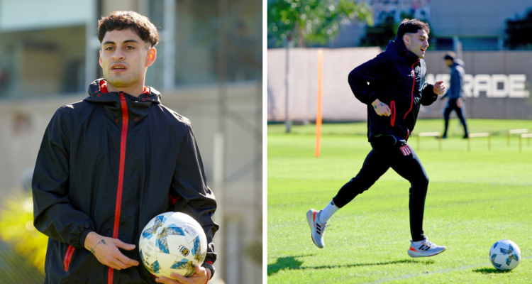Javier Altamirano regresa a entrenamientos en Estudiantes 45 días después de convulsionar en partido
