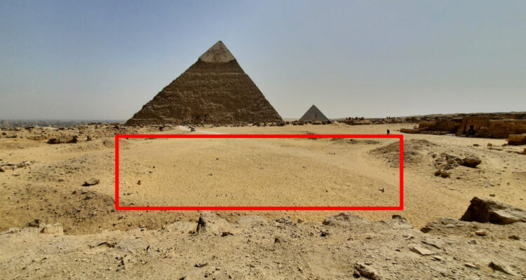 Descubren una anomalía en forma de “L” cerca de las pirámides de Egipto: científicos no saben qué es