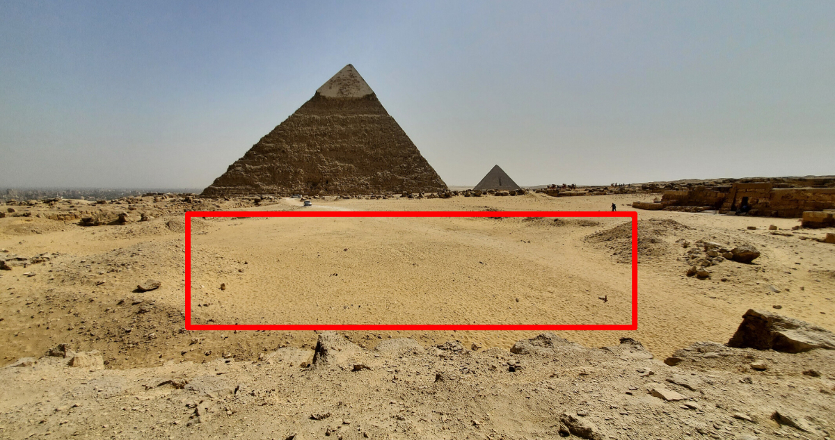Descubren una anomalía en forma de “L” cerca de las pirámides de Egipto: científicos no saben qué es