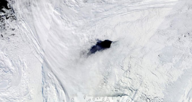 agujero en la antártida