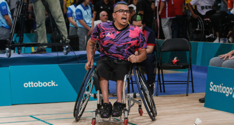 Aránguiz a París 2024: campeón de para bádminton en Santiago 2023 aumenta presencia chilena en JJ.00.