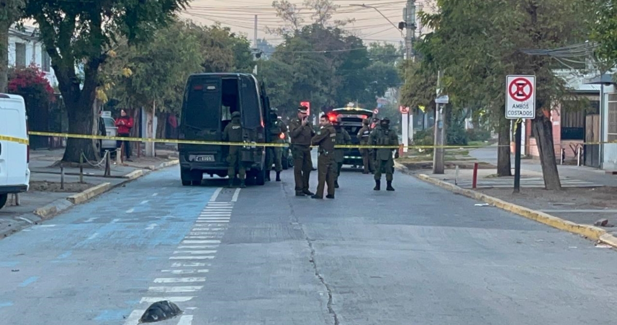 13 años tendría el asaltante que murió baleado por carabinero en Estación Central