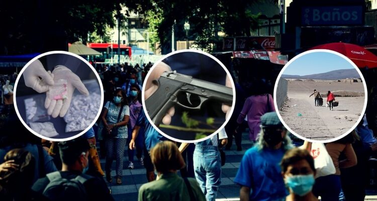 Narco, crimen organizado y fronteras: las preocupaciones de chilenos según sondeo de AthenaLab e Ipsos