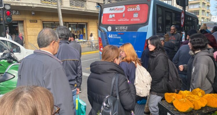 ATROPELLO DE MUJER EN EL CENTRO DE CONCEPCIÓN