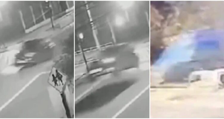 Auto se eleva por el aire y luego choca con árbol durante persecución en Puente Alto