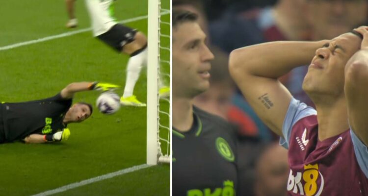 Dibu Martínez le regaló un gol al Liverpool en Premier League.