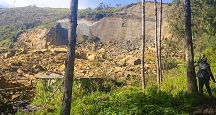 avalancha Papúa Nueva Guinea