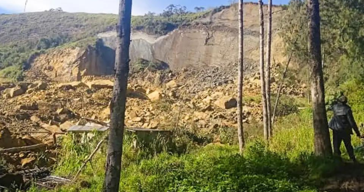 avalancha Papúa Nueva Guinea