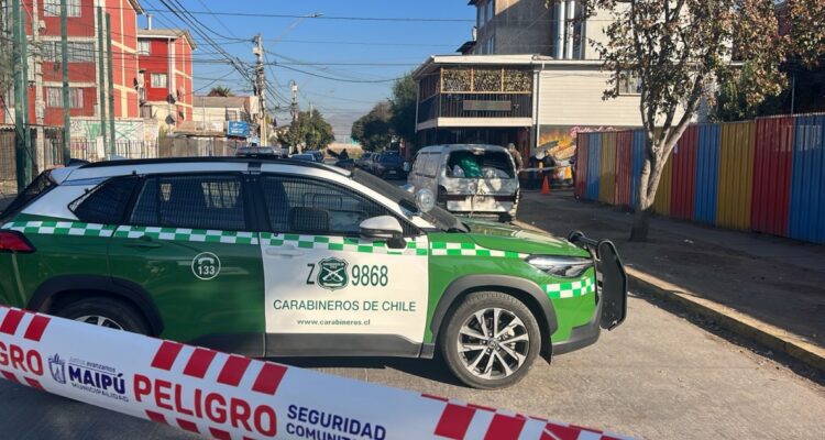 Dos personas y un perro baleados deja tiroteo ocurrido afuera de un jardín infantil en Maipú