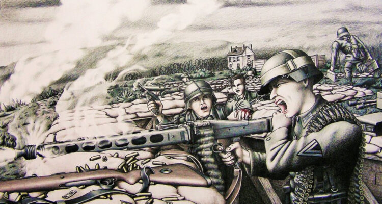 Representación gráfica de la Bestia de Omaha