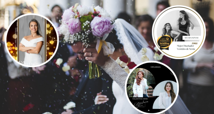 Cinco chilenas son galardonadas como las mejores del país en la industria de las bodas