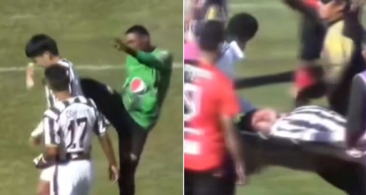 Bolivia Estupiñán patada