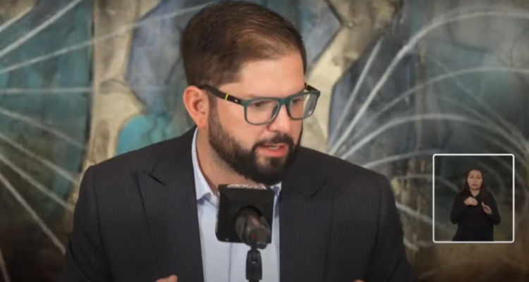 Entrevista de Boric con la Archi