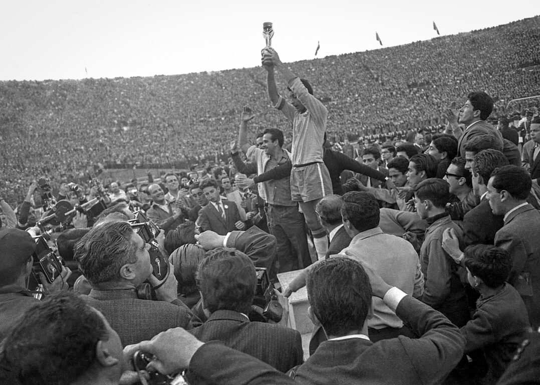 Brasil campeón Mundial 1962 Rubén Martínez