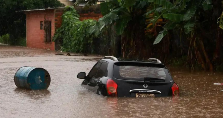 Lluvias en el sur de Brasil