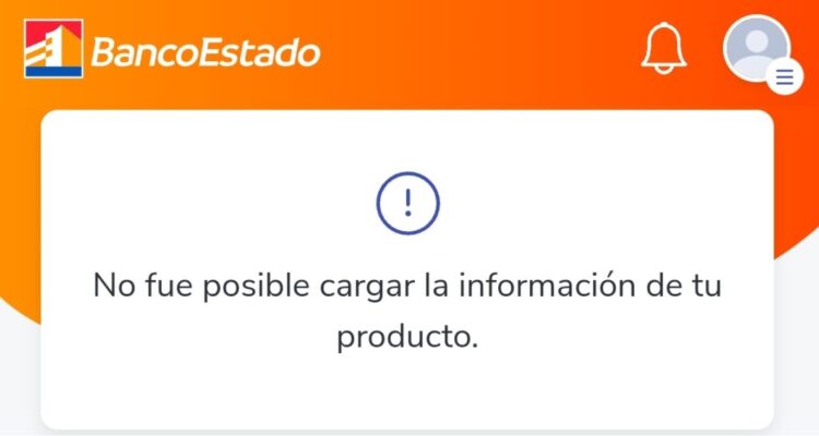Sistemas de BancoEstado sufren caída que afecta a app, web y uso de tarjetas