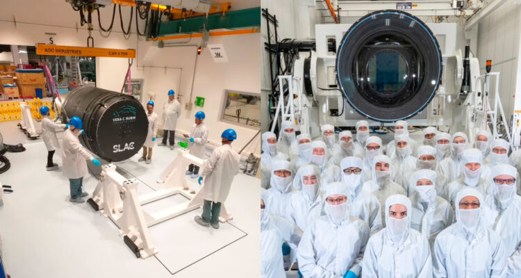 La cámara más grande del mundo ya llegó a Chile para instalarse en el Observatorio Vera C. Rubin