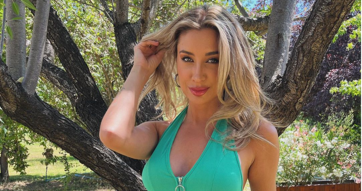 Camila Andrade en foto compartida en sus redes sociales