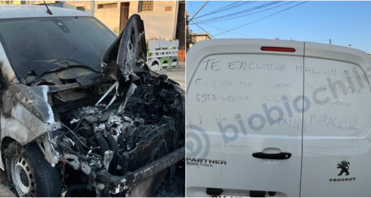 “Te encontré m…”: hombre sufre la quema de su camioneta en Maipú y sospecha de su expareja
