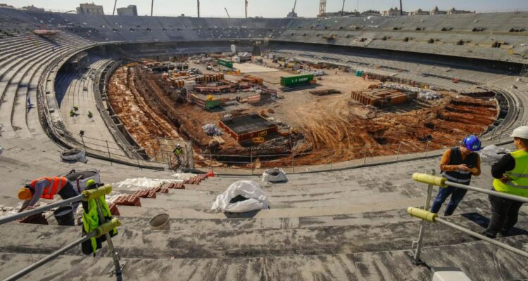 Camp Nou pelea Barcelona