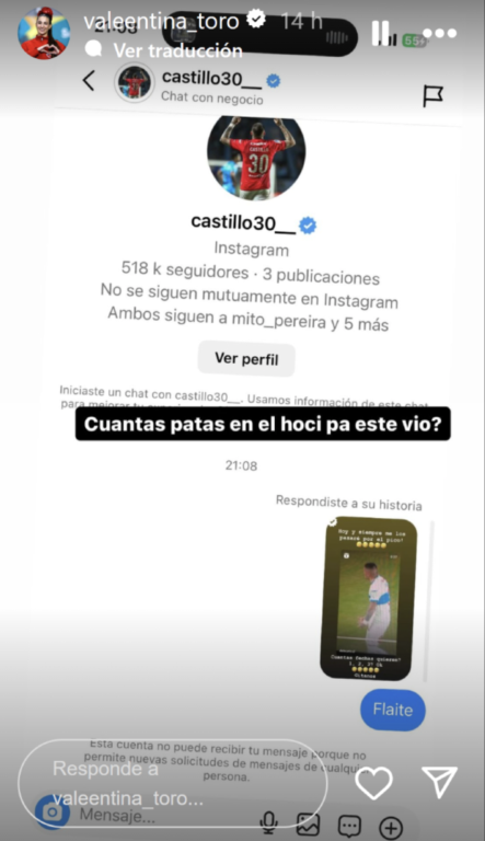 Valentina Toro Nicolás Castillo