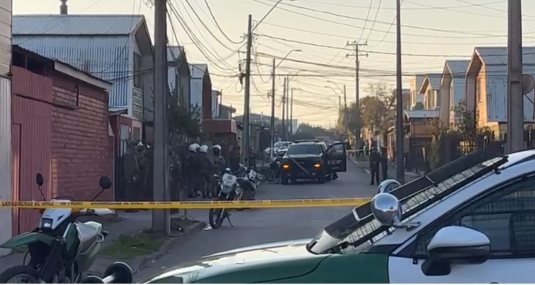 Apoyados por GOPE: amplio operativo de Carabineros para rescatar a persona retenida en Los Ángeles