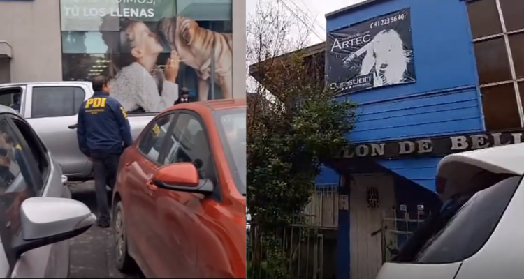 Detienen a tres personas extranjeras tras denuncias por comercio sexual en centro de Concepción
