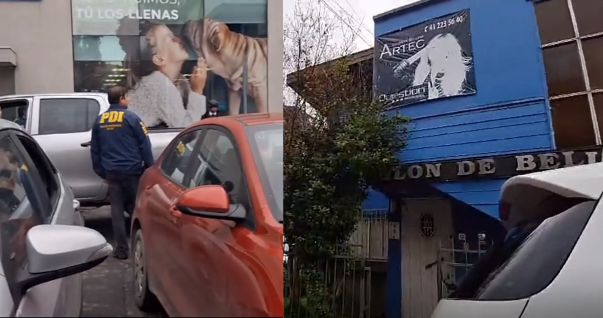 Detienen a tres personas extranjeras tras denuncias por comercio sexual en centro de Concepción