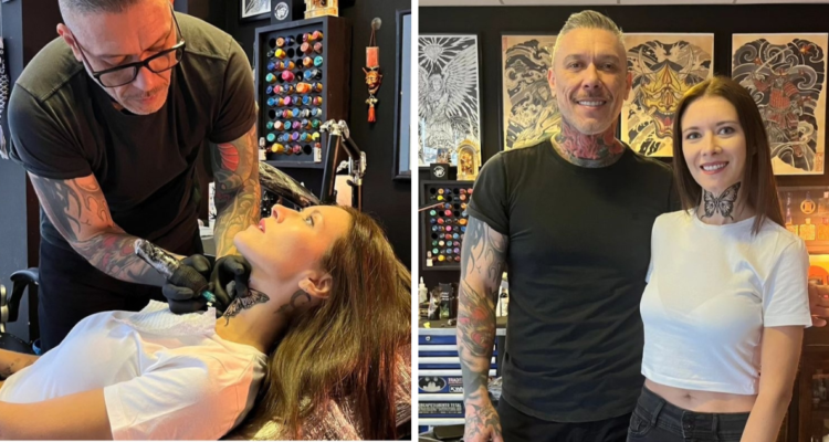 Carla Jara continúa realizando cambios en su vida, ahora la actriz mostró a sus seguidores un nuevo tatuaje, el cual cubre gran parte de su cuello.
