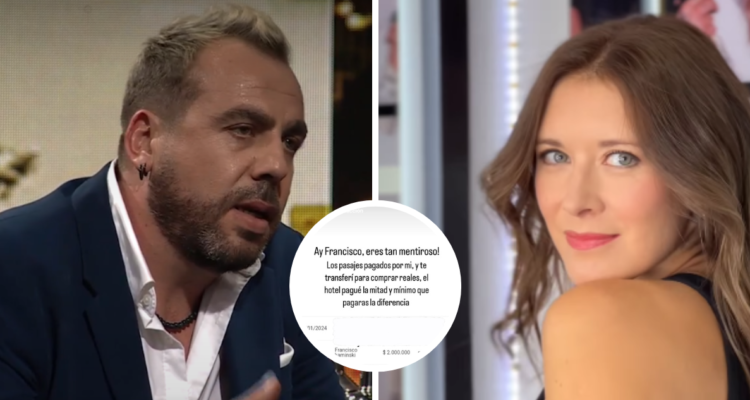 En medio de la entrevista de Francisco Kaminski en Podemos Hablar, Carla Jara desmintió en vivo a través de sus redes sociales,los dichos de su ahora, ex esposo.